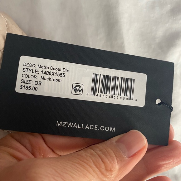 NWT MZ Wallace Metro Scout Deluxe in Mushroom - Picture 5 of 5